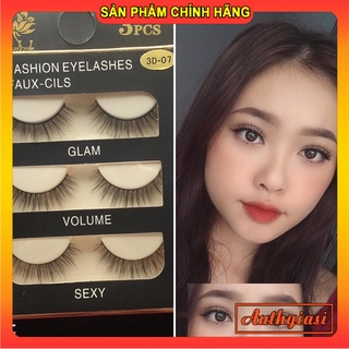 Mi Giả Lông Chồn 3D 3PCS 3 Fashion Eyelashes 3 Faux-Cils (3 cặp) 3d 07
