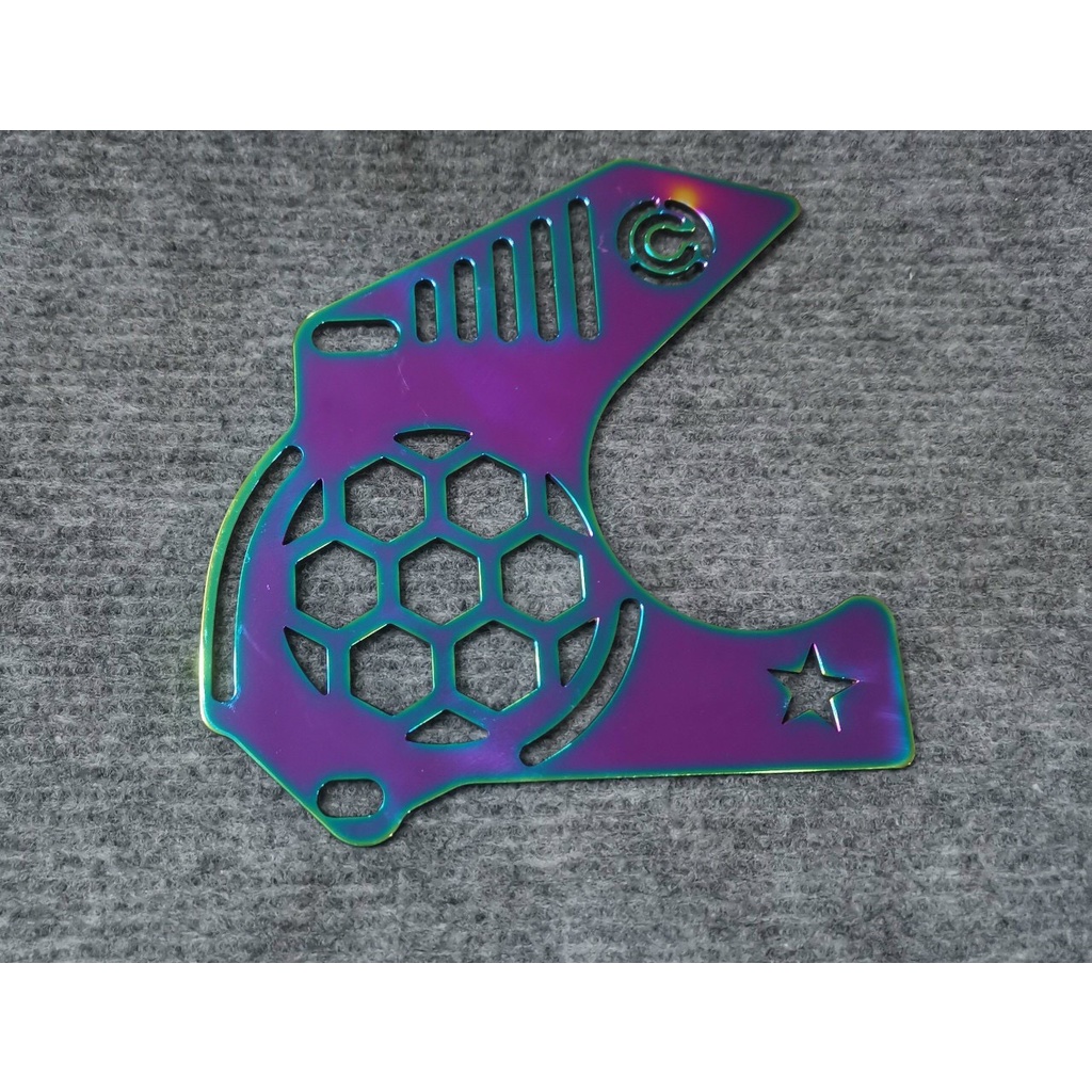 Che nhông đuôi cá EXCITER 155 đời 2021, chất liệu INOX xi 7 màu trang trí xe siêu chất