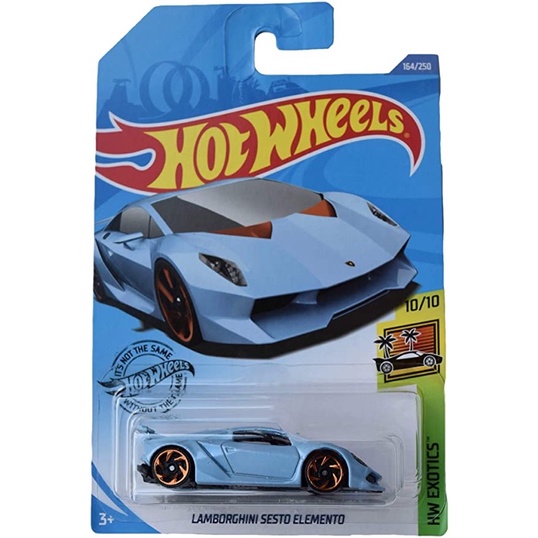 Xe mô hình Hot Wheels Lamborghini Sesto Elemento hotwheels Basic