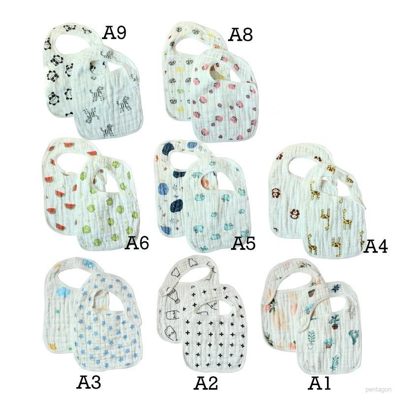 Bộ 2 yếm ăn xinh xắn cho bé