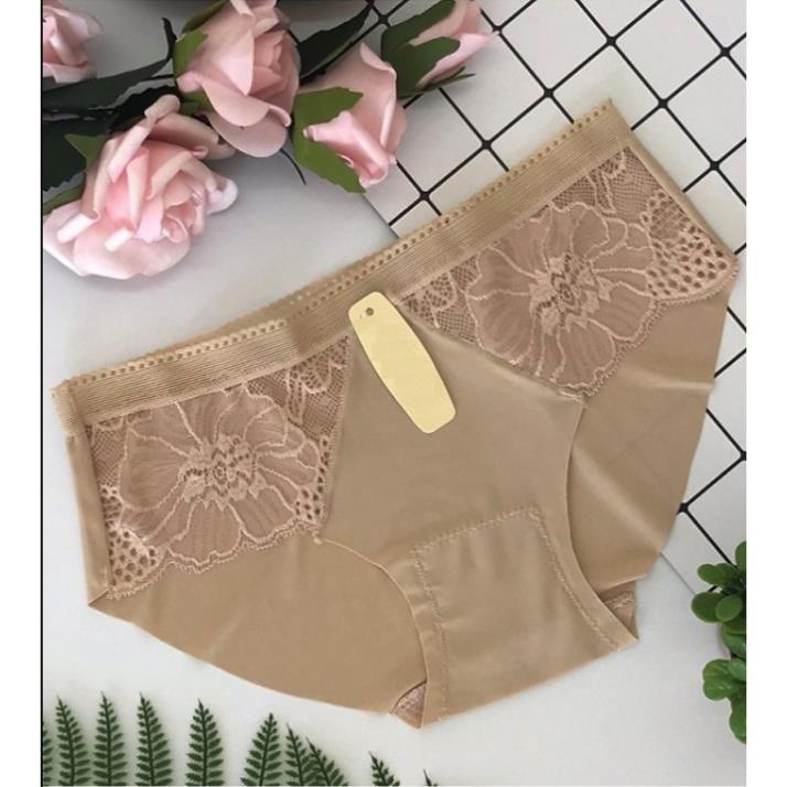 Quần lót nữ chất liệu su đúc hàng xuất Nhật, quần lót không hằn mông co dãn cực mềm mịn | BigBuy360 - bigbuy360.vn