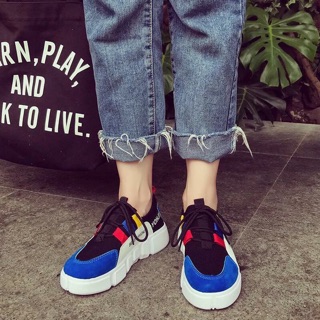 THỂ THAO PHA MÀU SNEAKER MỚI NHẤT 2018