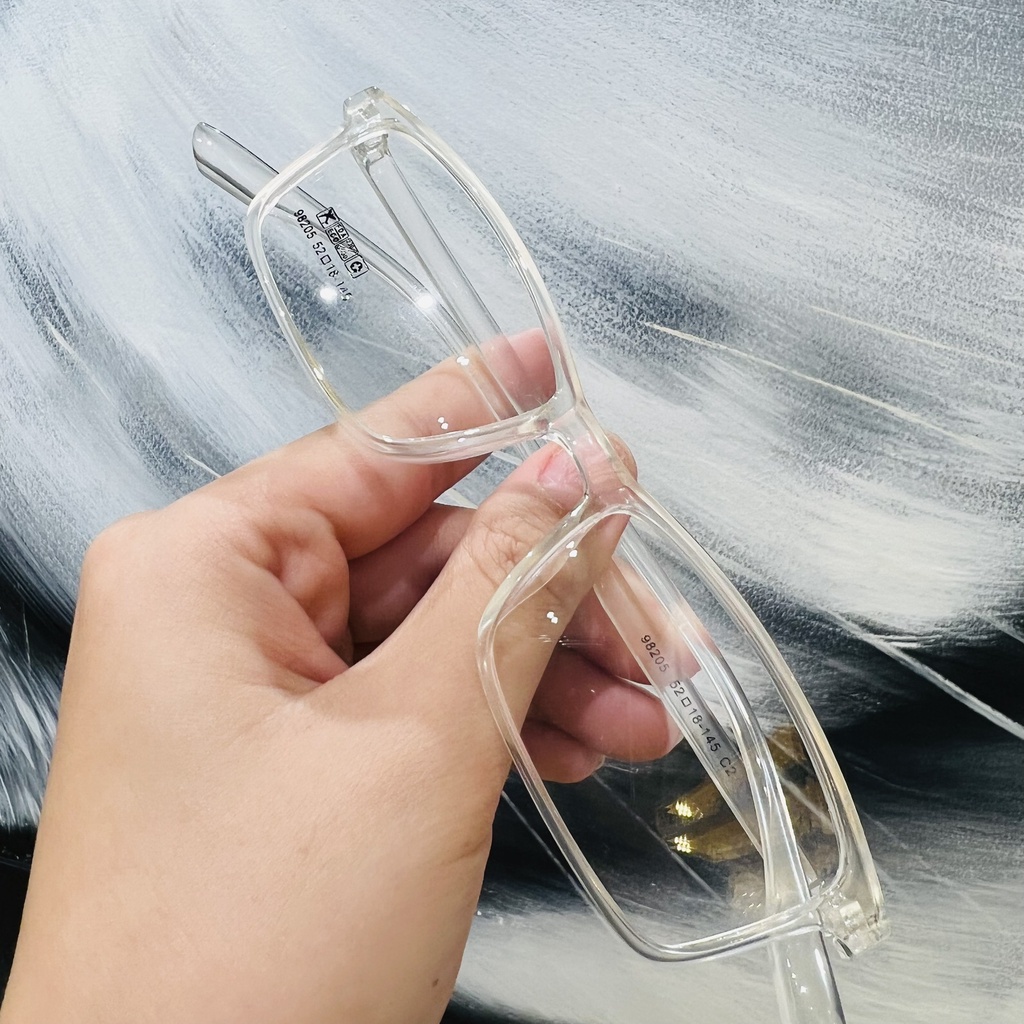 Gọng kính nhựa 98205 thời trang nam nữ siêu nhẹ siêu bền OURESS