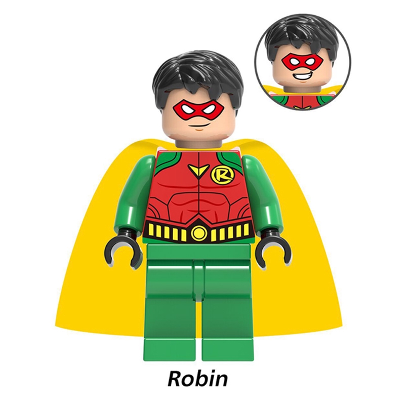 Đồ Chơi Lắp Ráp Mô Hình Nhân Vật Robin Đen