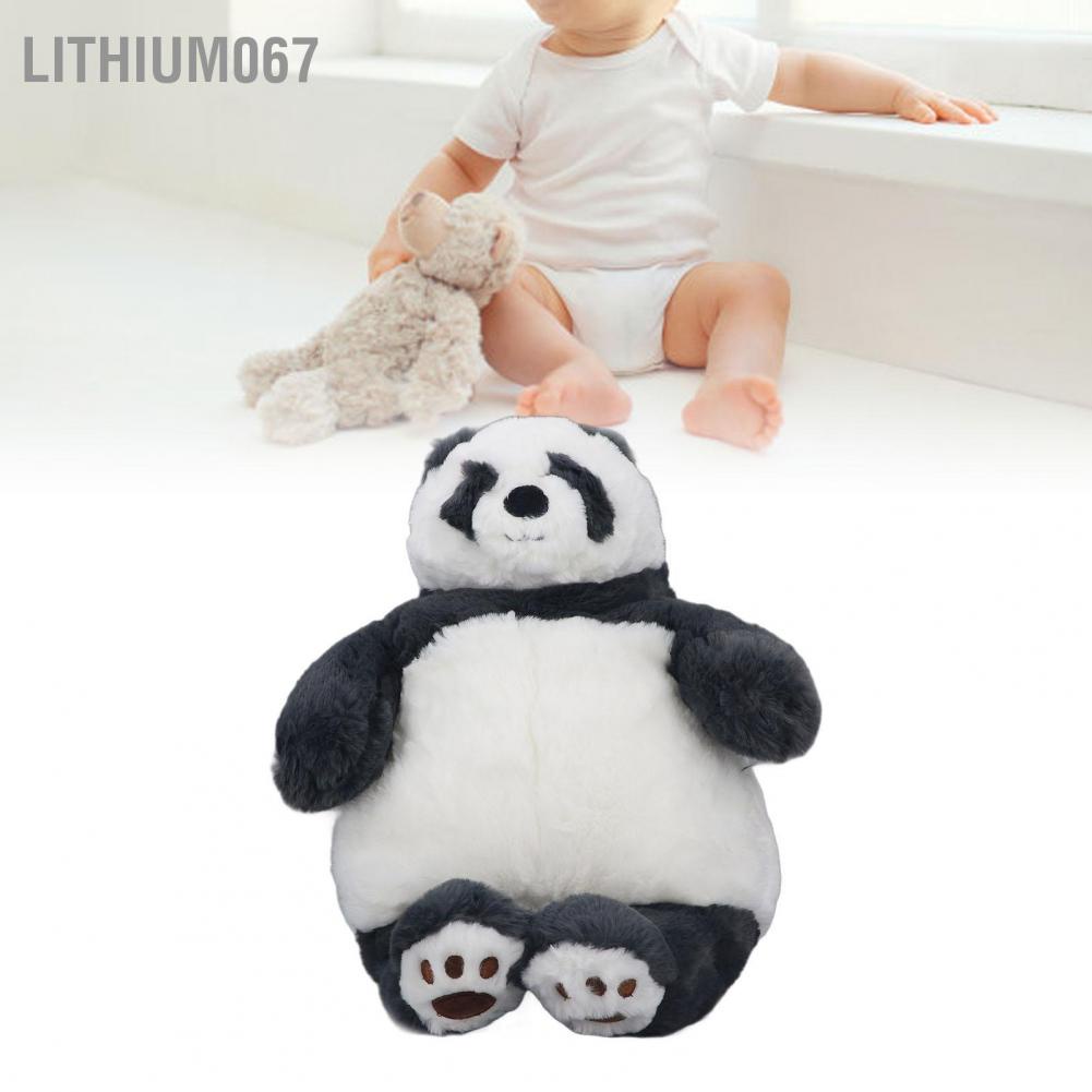 Lithium067 Lithium067 Panda Búp bê Nhồi bông Trẻ em Mềm mại Dễ thương Tinh tế Đồ chơi sang trọng Trang trí nội thất Quà tặng sinh nhật