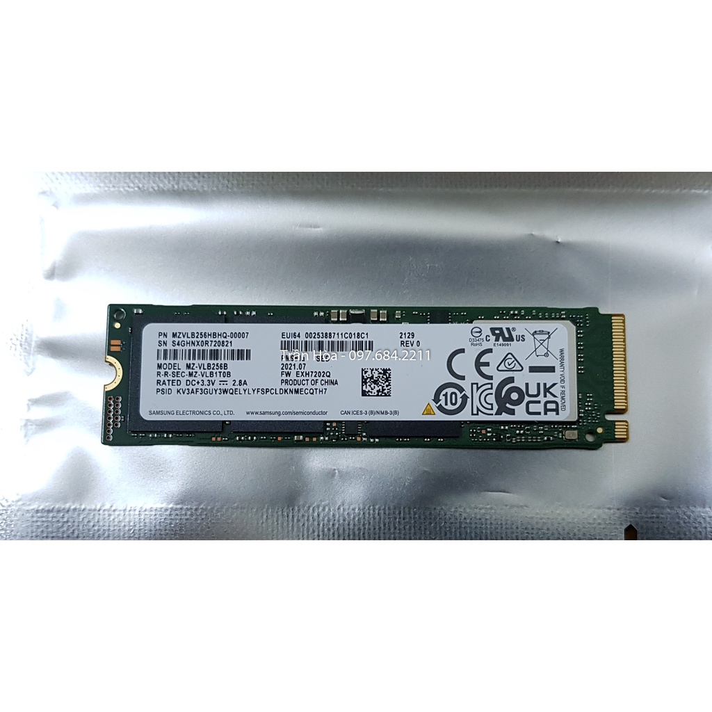 Ổ SSD Samsung PM981a 256GB - MZVLB256HBHQ | WebRaoVat - webraovat.net.vn