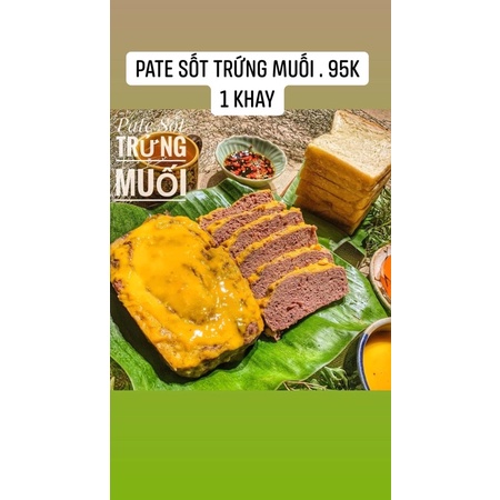 PATE trứng muối 500gr