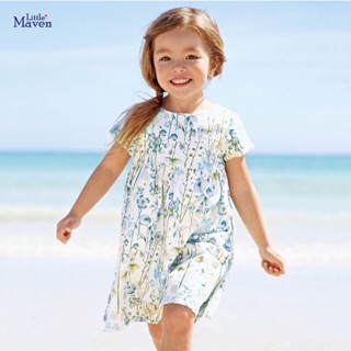 Váy thun cotton Little Maven