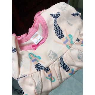 Bộ Cotton dài tay bé gái ( Màu ngẫu nhiên )