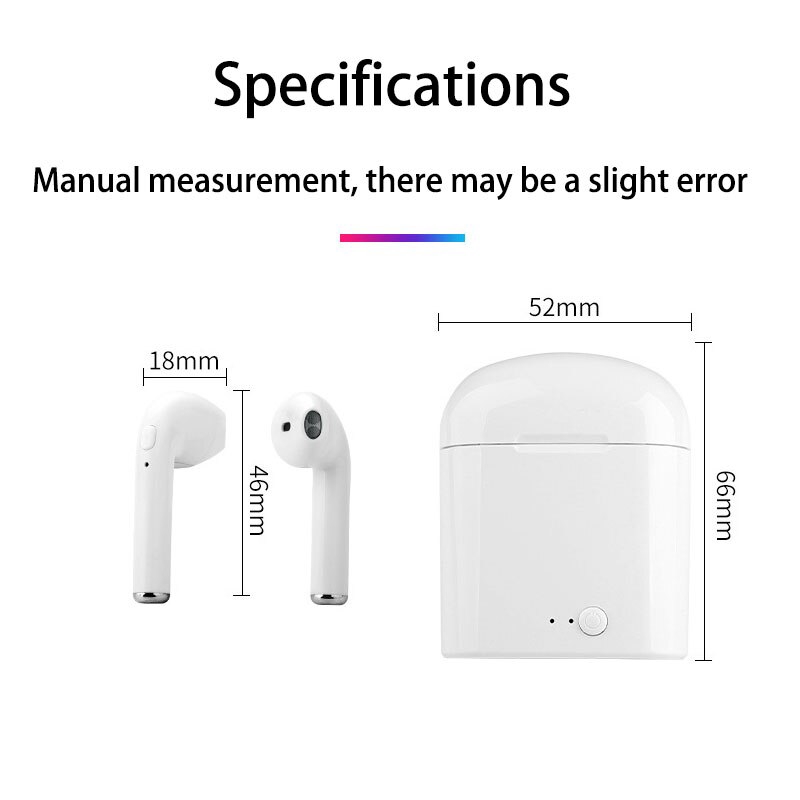 Tai nghe không dây bluetooth I7mini có hộp sạc Vitog | BigBuy360 - bigbuy360.vn