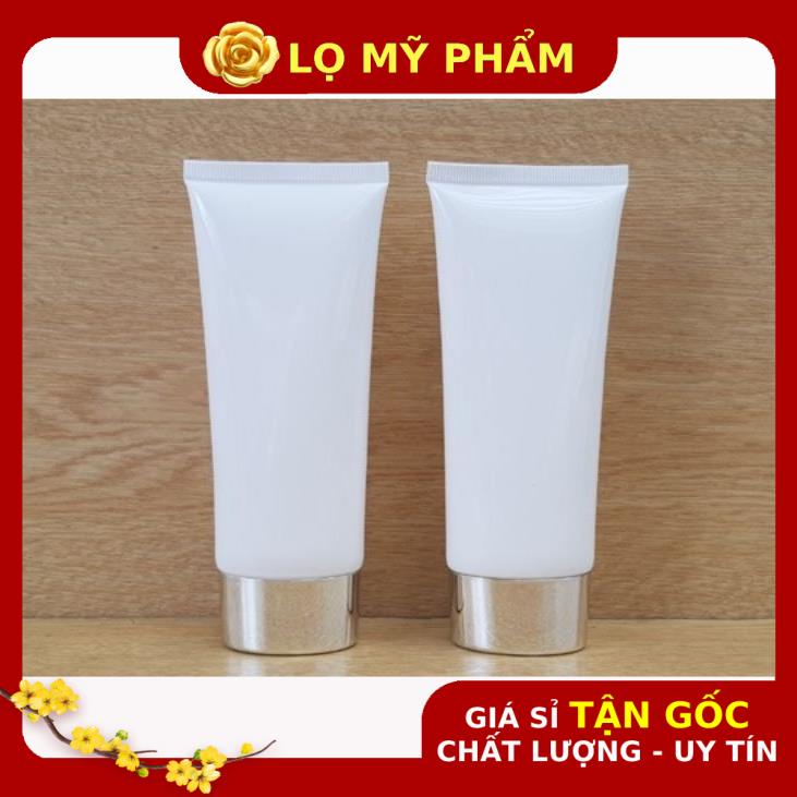 Tuýp Chiết Mỹ Phẩm ❤ GIÁ TỐT NHẤT ❤ Tuýp nhựa nắp xi 50ml,100ml đựng kem chống nắng, sữa rửa mặt