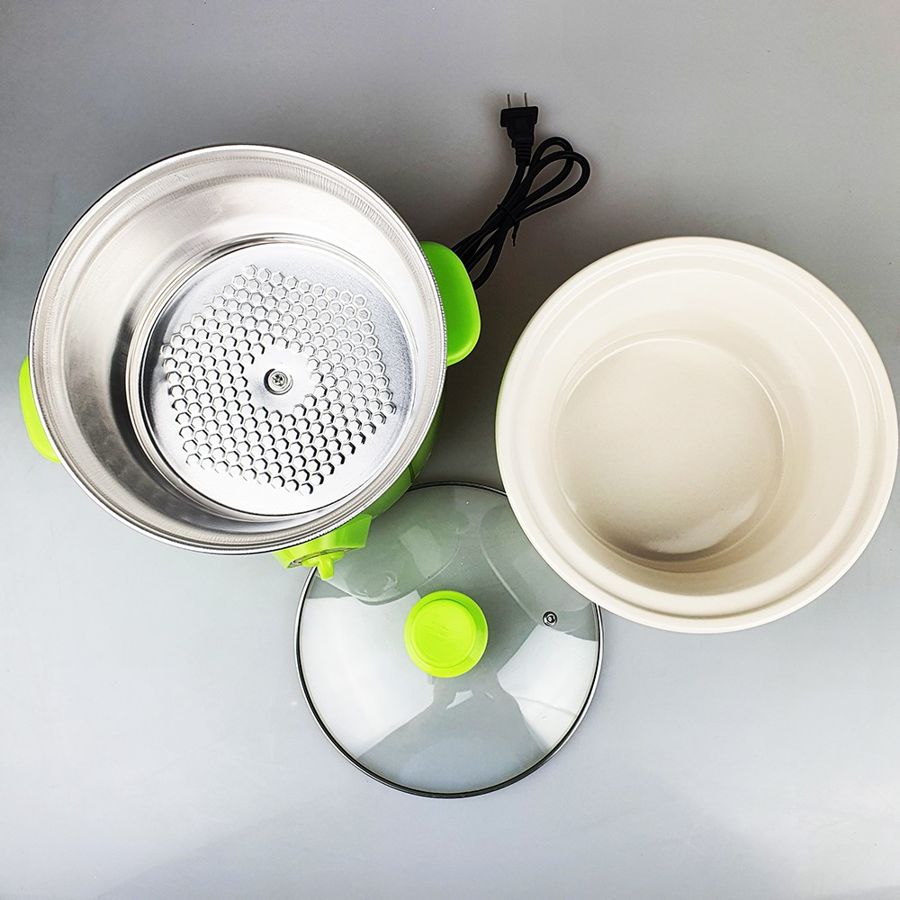 Nồi nấu chậm Fujika FJ-KC15 1.5L / FJ-KC25 2.5L chưng yến, hầm cháo, kho cá - Màu ngẫu nhiên - KILA