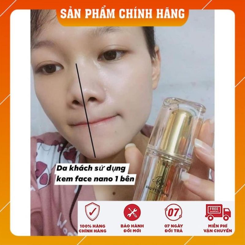 Kem Face Nano Huyền Phi Dưỡng Trắng Căng Bóng, Chống Nắng và Makeup