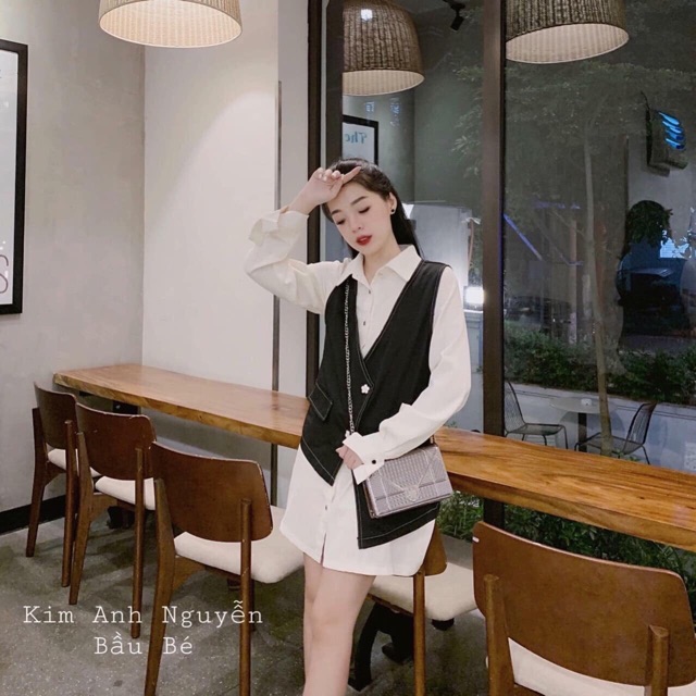 SET ÁO SƠMI KÈM GILE NGOÀI