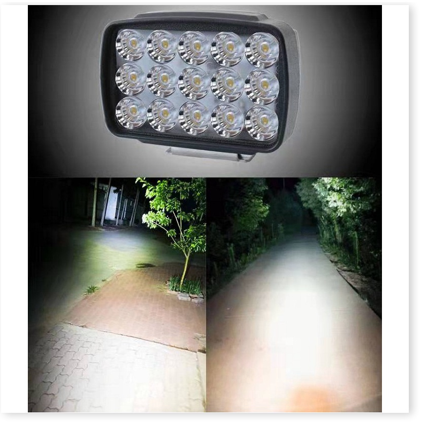 Đèn pha led trợ sáng 12V-15W