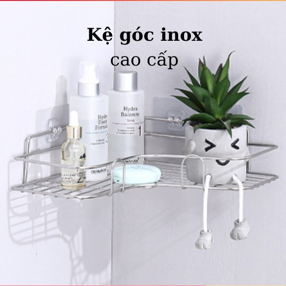 kệ góc inox size lớn dán tường cao cấp [siêu chịu lực] MÃ TG-INOX