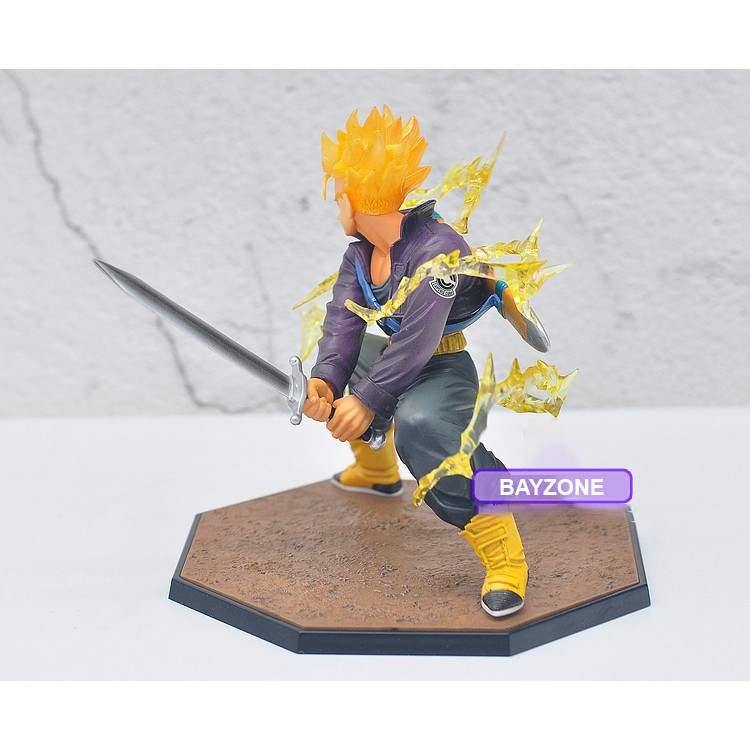 ( cực sốc ) Mô hình trunks hàng chính hãng bandai có tem chính hãng