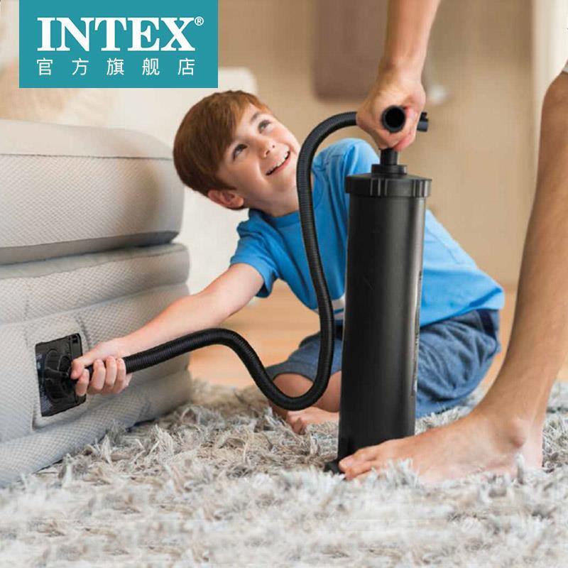 INTEX Máy Bơm Hơi Cỡ Lớn Thiết Kế Nhỏ Gọn Tiện Dụng Cho bể bơi