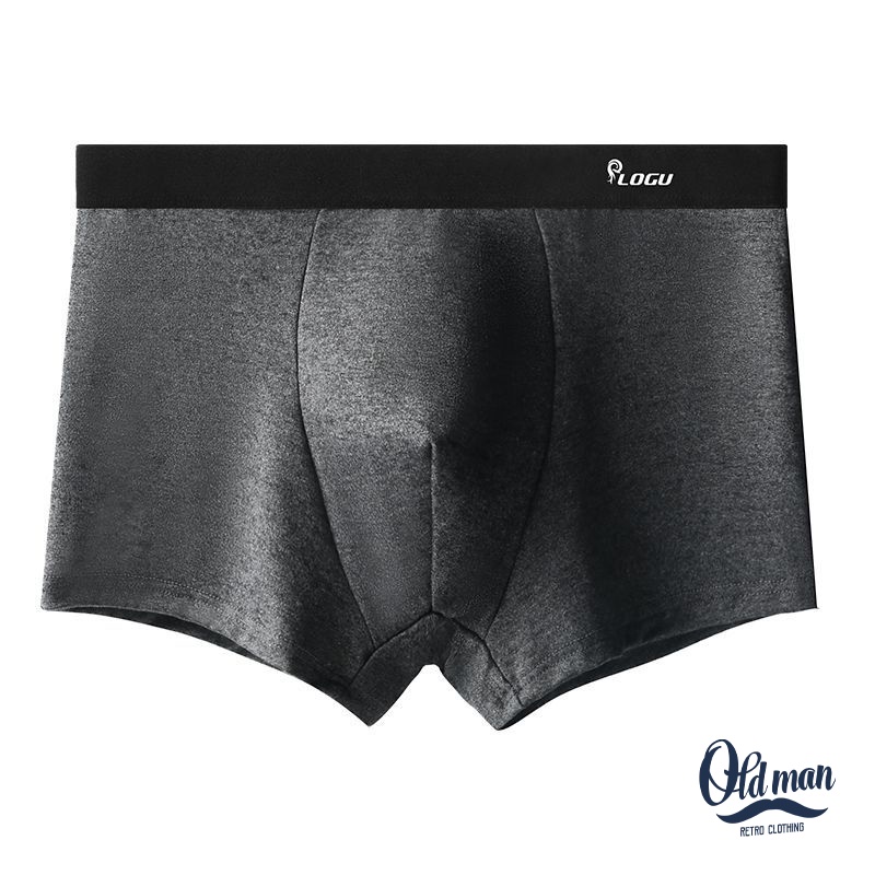 Quần Boxer Lụa Mát Lạnh Nam, Quần Lót Nam Thông Hơi Thun Mát Lạnh, Sịp Nam Modal OLDMAN