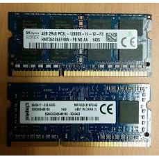 Ram laptop DDR3L (PC3L) 4gb bus 1600