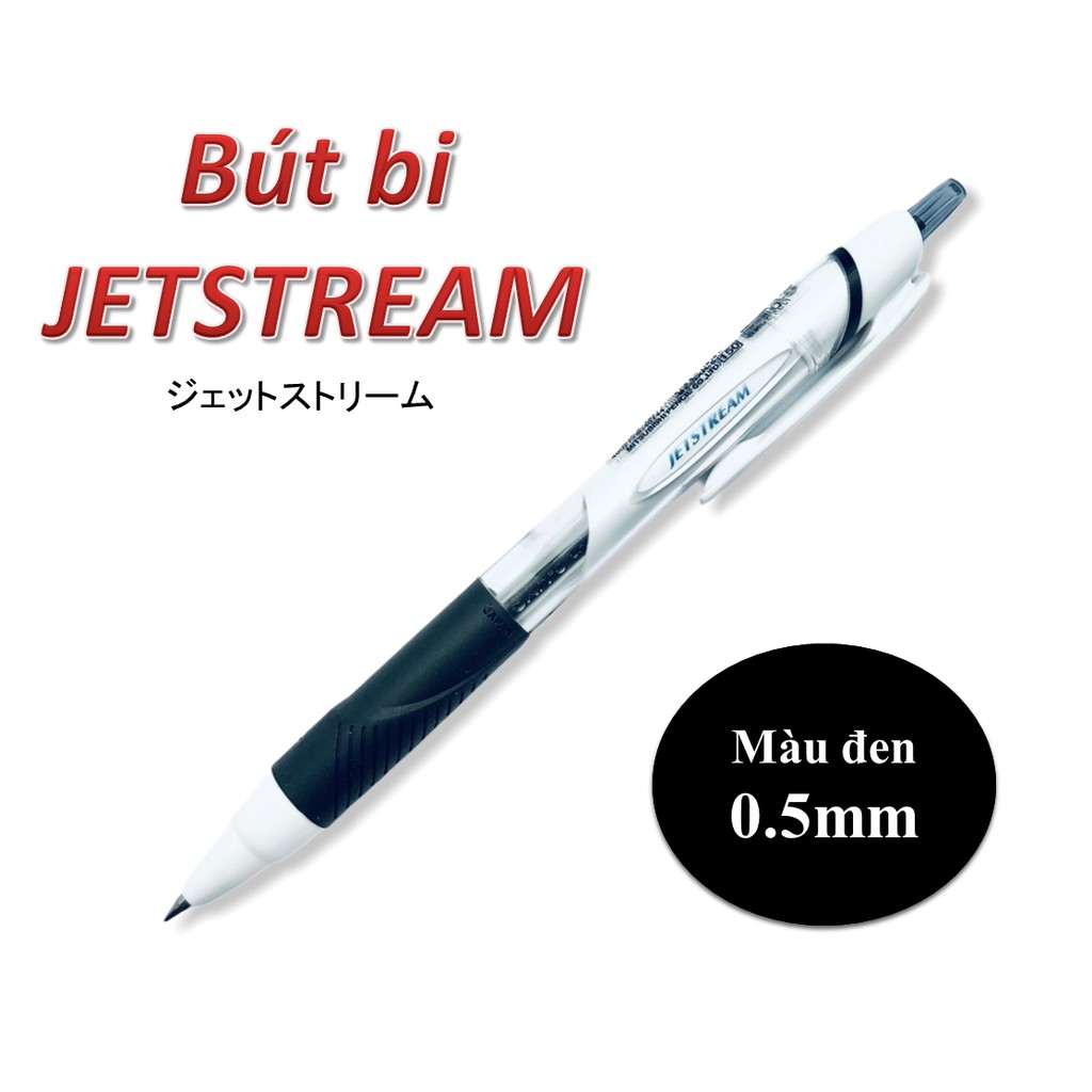 [HOT] Bút bi Nhật Bản Uni Jetstream cỡ ngòi 0.5mm & 0.7mm