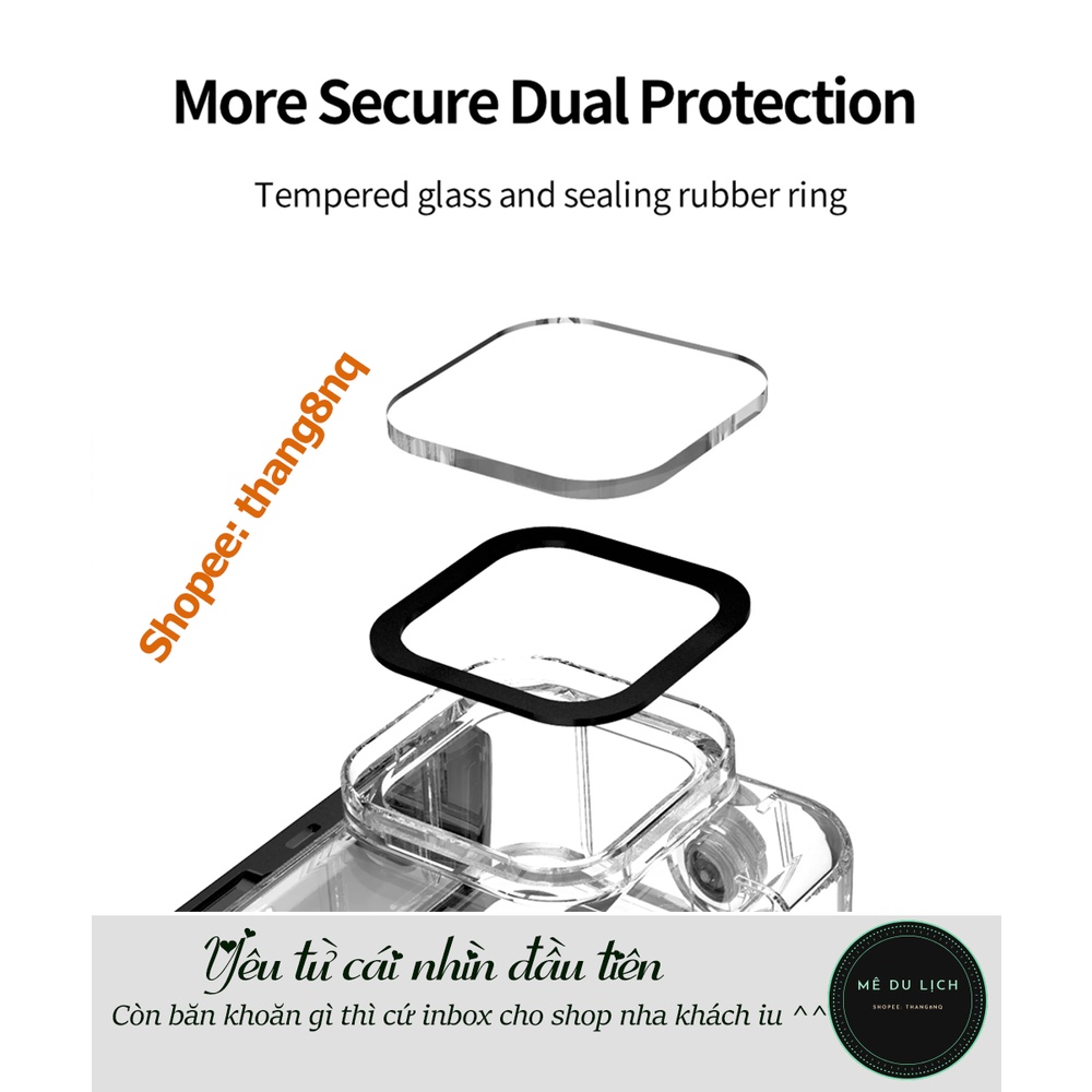 Case chống nước gopro 9, thương hiệu Telesin | BigBuy360 - bigbuy360.vn
