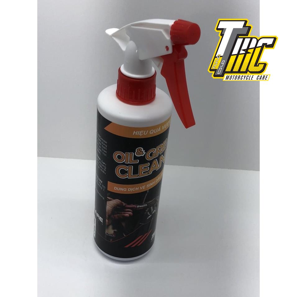 Dung dịch vệ sinh nhông sên dĩa Thunder Oil & Grease Cleaner , rửa dầu mỡ, kim loại , lốc máy