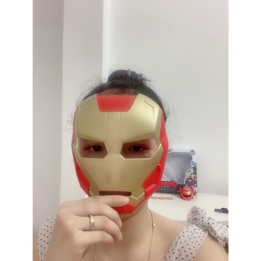 Đồ Chơi Mặt Nạ Ironman Và Bộ Phụ Kiện Cho Bé Nhập Vai Siêu Anh Hùng