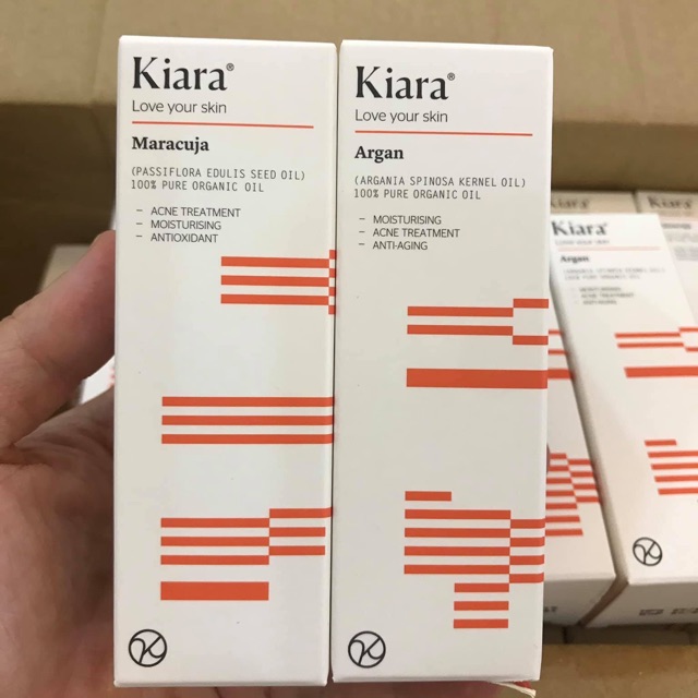 Dầu dưỡng ngăn ngừa và giảm mụn kiềm dầu maracuja kiara oil (dầu chanh leo kiara oil) - Chính hãng
