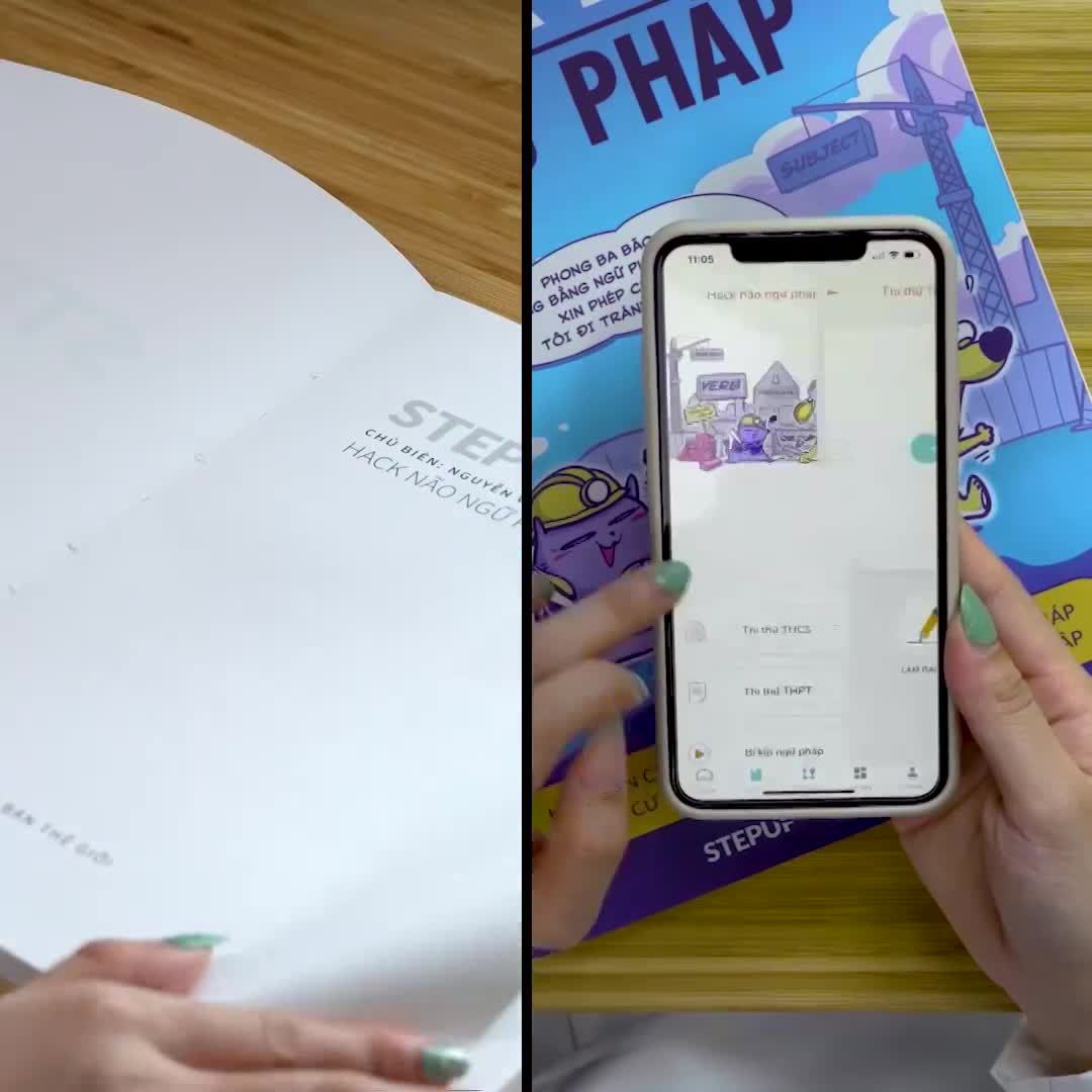 Sách Hack Não Ngữ Pháp Tặng App Hack Não Pro học ngữ pháp miễn phí | BigBuy360 - bigbuy360.vn