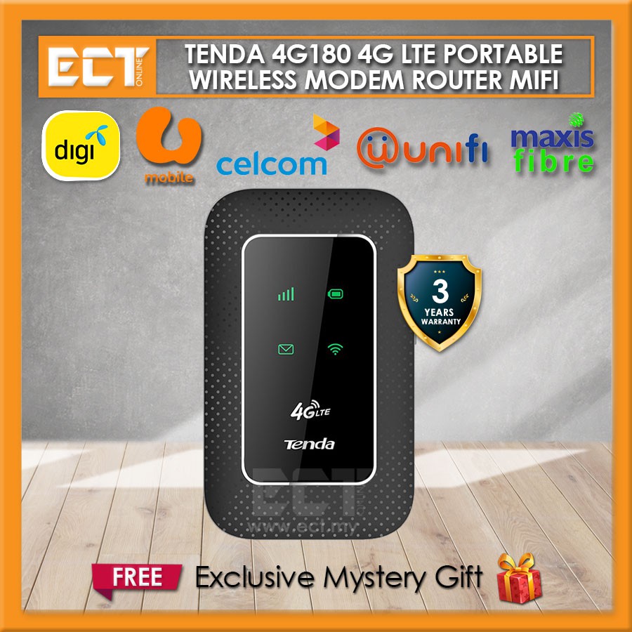 Cục Phát Wifi Tenda 4G180 Chuẩn 150Mbps - Chính Hãng Tenda bảo hành 3 năm lỗi đổi mới