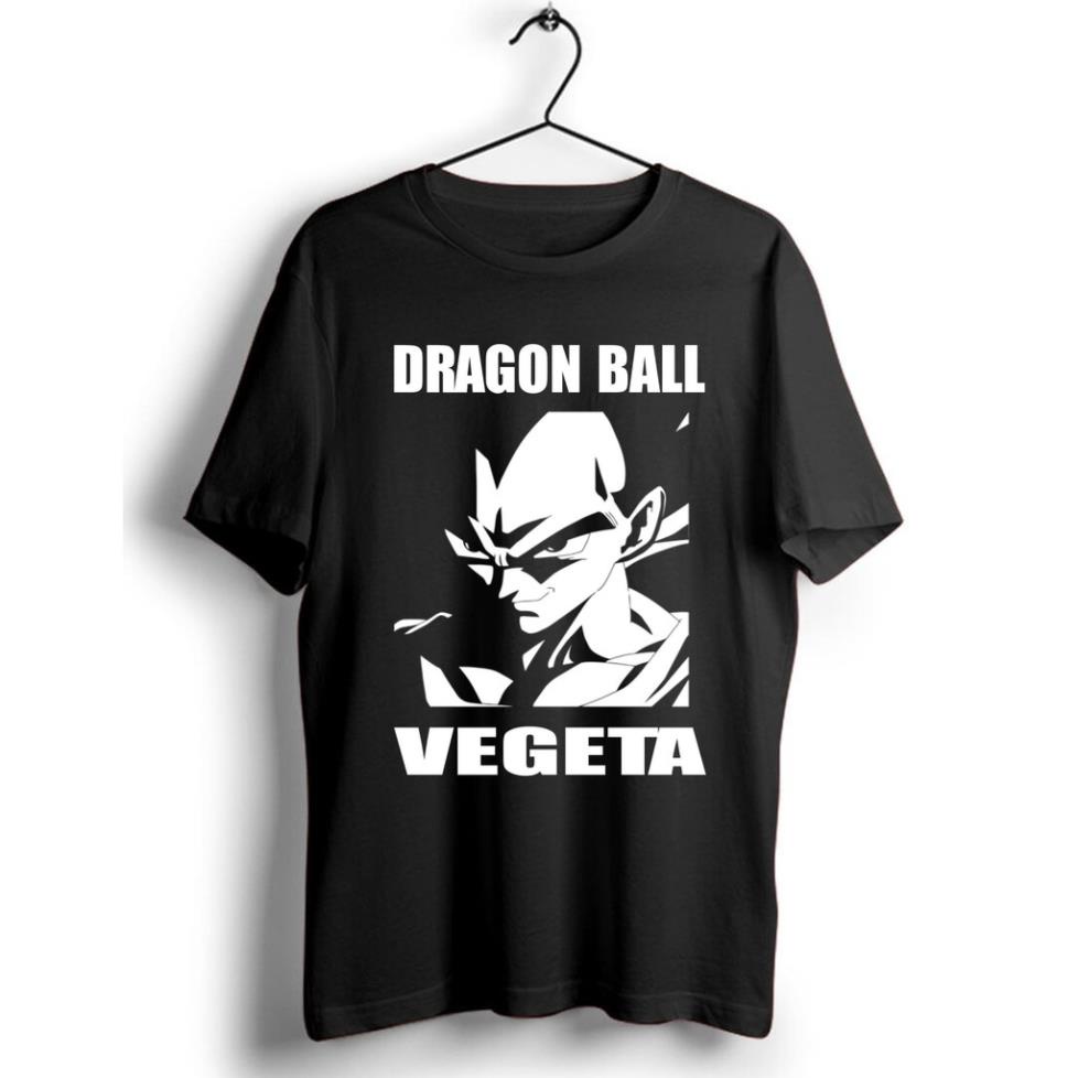 Áo thun 7 vien ngọc rồng VEGETA(Đen)