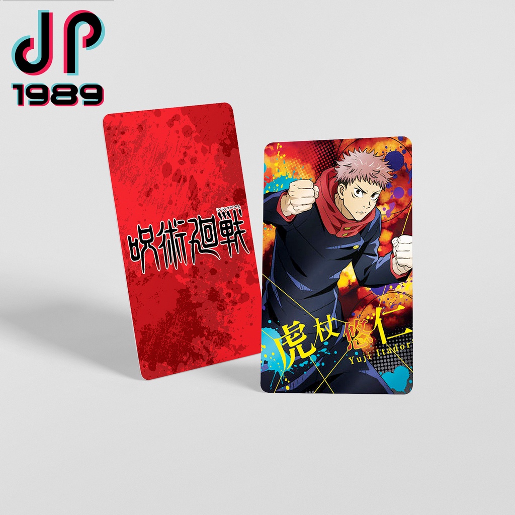 Thẻ Jujutsu Kaisen Bo Góc 9x5.4 Giấy Couche