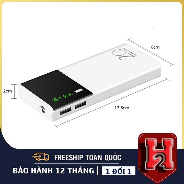 🔥Sạc Dự Phòng Dung Lượng Lớn 30000 mAh🔥 Thông Minh, Tự Ngắt