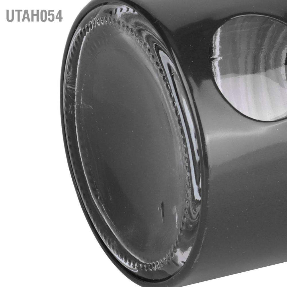 Utah054 Coffee Bean Container Iron Glass Mini Sealed Jar Kitchen Storage Tank for Beans Tea