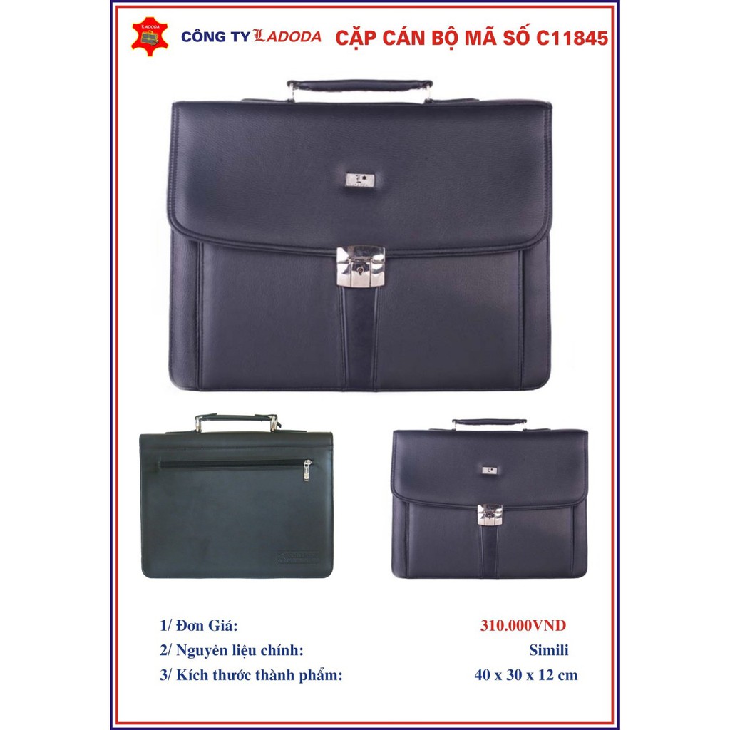 Cặp xách cán bộ công sở: C11845 (quà Tặng 20/11)