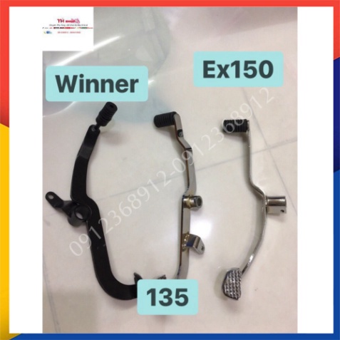 CẦN SỐ 2 CHỀU CHO XE WINNER, EXCITER 135, EXCITER 150