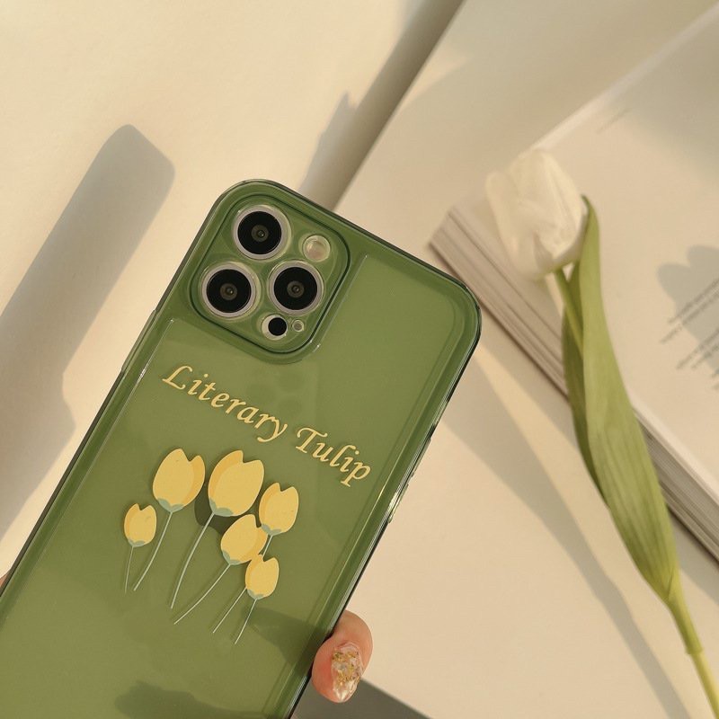 ốp viền vuông màu có bảo vệ camera