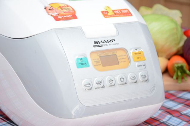 [Mã ELHADEV giảm 4% đơn 300K] Nồi cơm điện tử Sharp 1.8 lít KS-COM18V