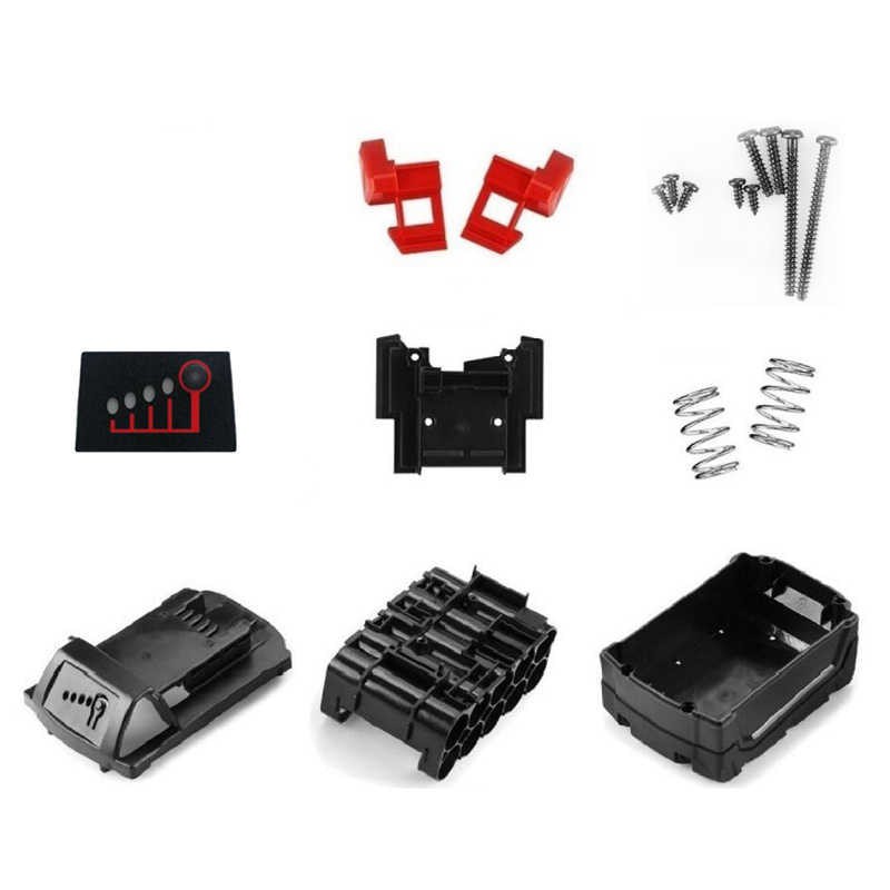 Vỏ mạch Milwaukee M18 5S 18V cân bằng, Led báo pin và nhận sạc zin. BN.