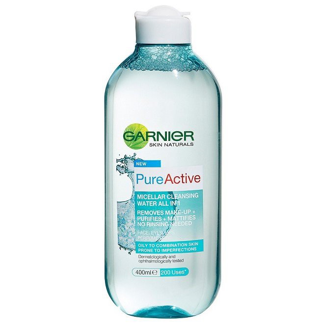 Nước tẩy trang garnier pháp 400ml, 125ml