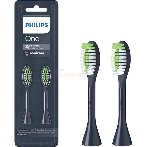 Đầu bàn chải thay thế Philips One Sonicare Powered Toothbrush Head BH1022 (Set 2 cái) - Hàng nhập khẩu