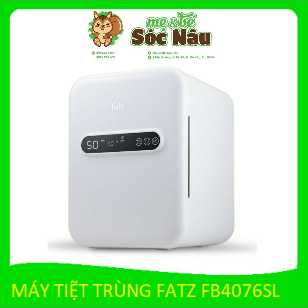 [Mẫu mới] Máy tiệt trùng sấy khô UV Fatzbaby FB4706SL