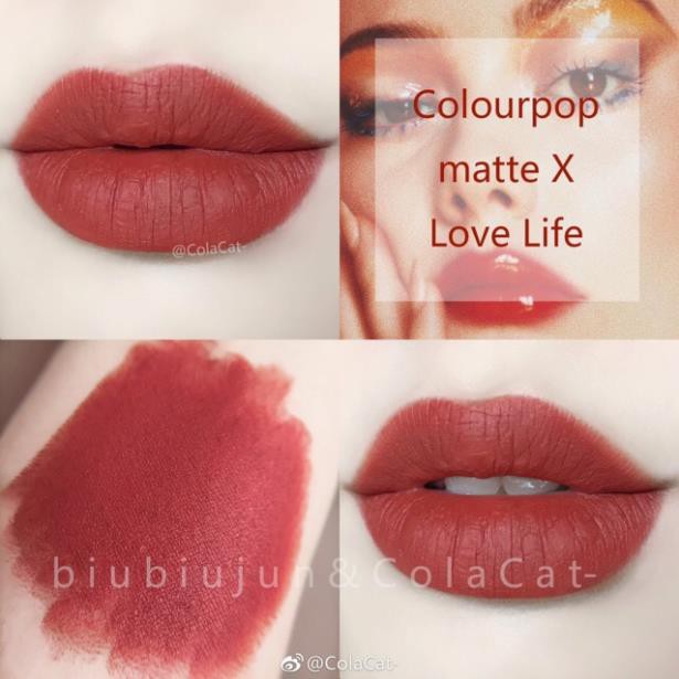 Son thỏi Colourpop Lippie Stix màu Fly-fi, Love Life, Ziggie, Goal Digger, Who Run This  ༷