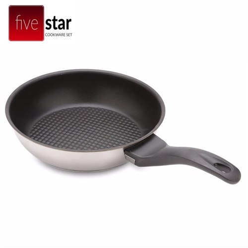 Chảo Từ Chống Dính 3 Đáy Fivestar 22/20/16cm bảo hành 5 năm