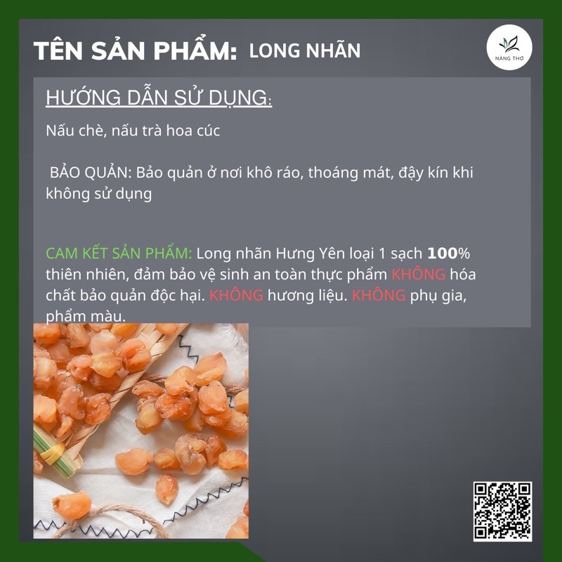 Long Nhãn Sấy Khô Hưng Yên