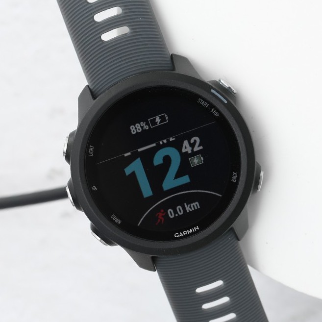 Đồng hồ thông minh Garmin Forerunner 245 kháng nước 5ATM đo nồng độ SPO2 màn hình MIP 1.2&quot; - Chính hãng BH 12 tháng