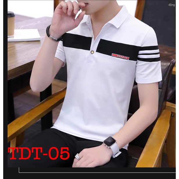 Áo thun nam ngắn tay có cổ ASALA (TDT-05) | BigBuy360 - bigbuy360.vn