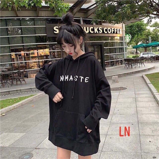 [FREESHIP ĐƠN TỪ 50K] Áo hoodie Namaste chữ ngực LNG1019