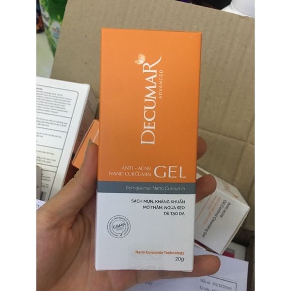 Gel mụn Decumar 20g ( mẫu mới)